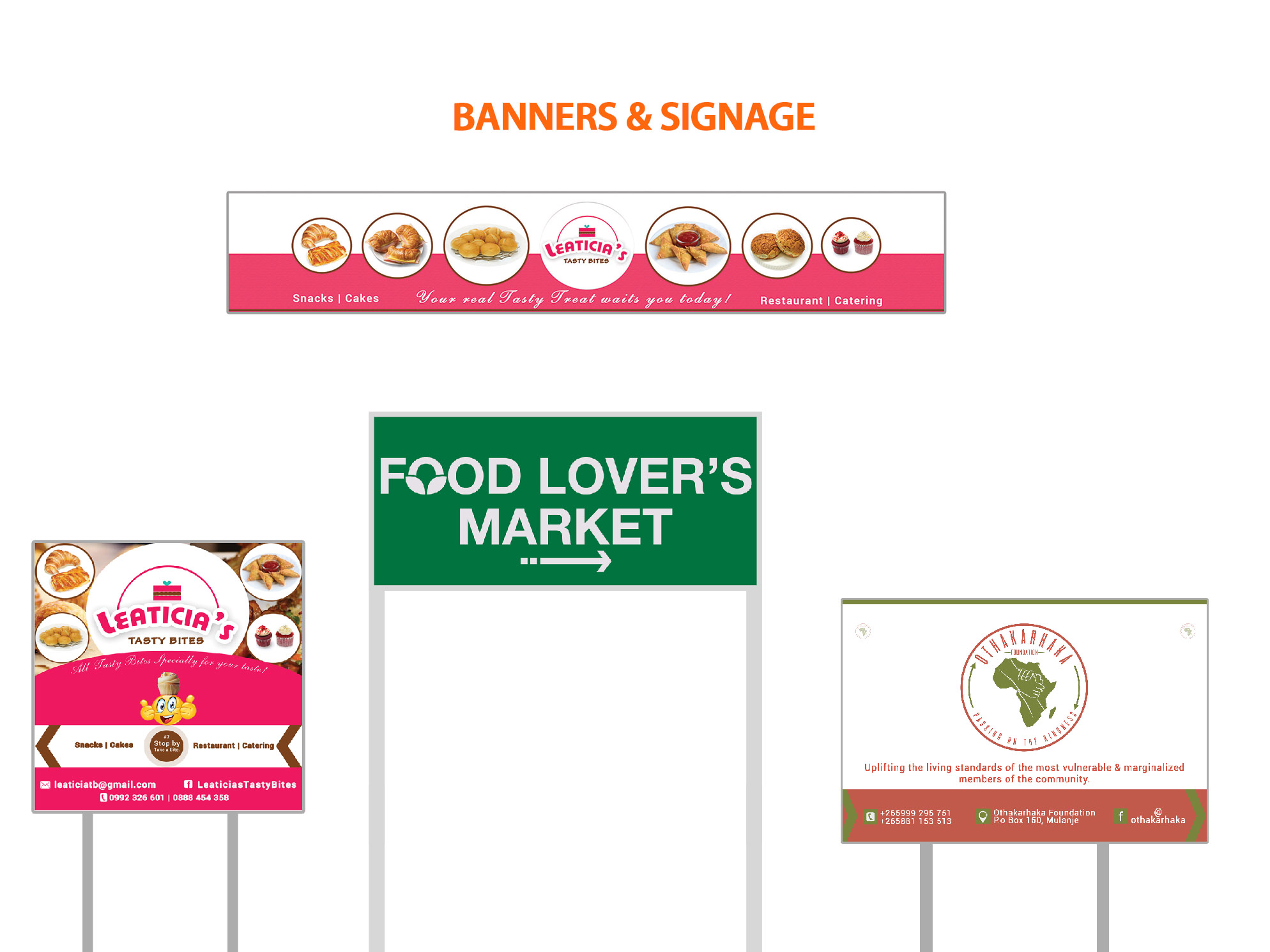 Banners & Signages